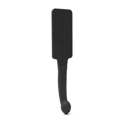 Tantus Plunge Paddle - Versatile Silicone Spanking Toy - Model X123 - Unisex - For Sensual Impact Play - Black