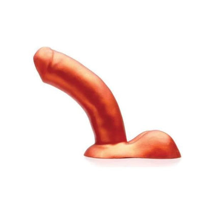 Tantus Vip Super Soft Copper - Curved Harness Compatible Dildo for Intense Pleasure - Model TS-VIP-SSC-001 - Unisex - Designed for G-Spot Stimulation - Copper - Adult Naughty Store