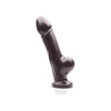 Tantus Super Destiny Super Soft Silicone Dildo - Model DC-001 - For Experienced Players - G-Spot and P-Spot Pleasure - Black - Adult Naughty Store