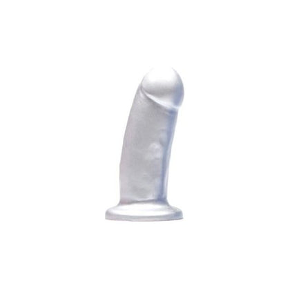 Tantus They/Them Super Soft Silicone Dildo - Model TT-SSS-001 - Gender-Inclusive Pleasure Toy - Silver - Adult Naughty Store