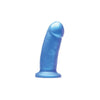 Tantus They/Them Supersoft Silicone Dildo - Model TT-001 - Gender-Inclusive Pleasure - Rockabilly Blue - Adult Naughty Store