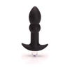 Tantus Perfect Plug Plus - Intermediate Anal Play, Model Number PP-001, Unisex, Intense Stimulation, Black - Adult Naughty Store