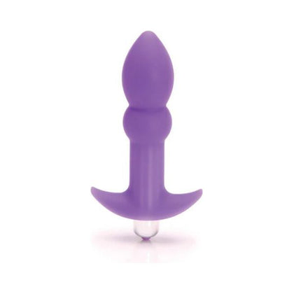 Tantus Perfect Plug Plus - Intermediate Anal Vibrating Silicone Plug - Model PP-2021 - Unisex - Intense Pleasure - Purple - Adult Naughty Store