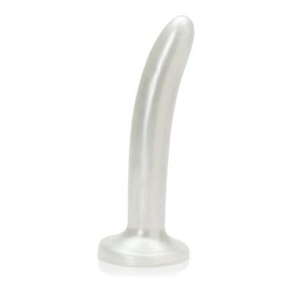 Tantus Leisure Silicone Dildo - Model 1.25x7 - Pearl White - Unisex Pleasure Toy for Intimate Delights