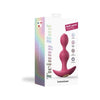 Love To Love Twinny Bud Plum - Silicone Anal Plug with 10 Vibration Modes - Model TBP-001 - For All Genders - Intense Pleasure in a Delicate Plum Hue - Adult Naughty Store