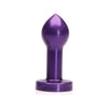 Planet Dildo Paladin Silicone Butt Plug - Model PD-001 - Unisex Anal Pleasure - Midnight Purple