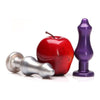 Planet Dildo Ranger - Silver Silicone Butt Plug for Men and Women - Model RD-45 - Anal Pleasure Toy - Adult Naughty Store