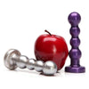 Planet Dildo 4 Balls - Silver - Premium Silicone Anal Beads for Men and Women
