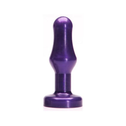 Planet Dildo Tulip - Midnight Purple Silicone Butt Plug for Ultimate Pleasure