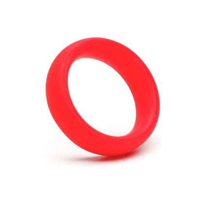 Tantus Silicone Beginner C-Ring 2in Crimson: Enhance Your Pleasure with Comfort and Safety