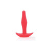 Tantus Little Flirt Silicone Anal Plug - Model LFR-001 - Unisex - Red - Adult Naughty Store