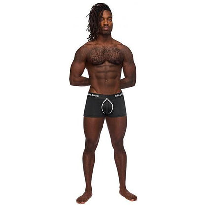 Male Power Helmet Collection Men's Short Lingerie - Model MP-001, Black, Small - Adult Naughty Store