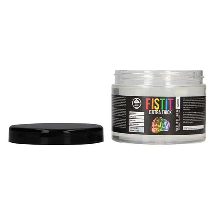 Fist It Professional Extra Thick Rainbow 16 Oz. Water-Based Lubricant for All Genders, Designed for Intense Pleasure and Exploration. Model Number: FI-EXTRA-THICK-RAINBOW-16OZ.
