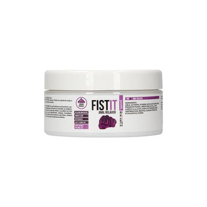 Fist It Anal Relaxer Lubricant - Model FR-10 - Unisex - Enhances Anal Pleasure - 10 Oz - Clear - Adult Naughty Store