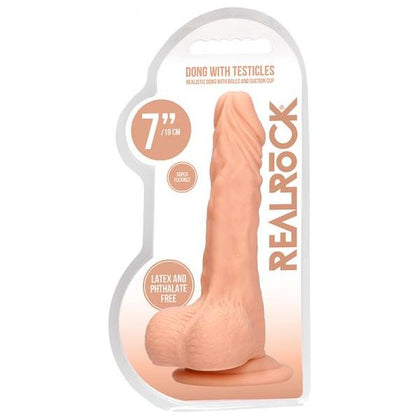 Real Rock Realistic Dildo With Balls - 7