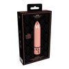 Royal Gems - Glamour Rechargeable Bullet Vibrator RG-001 - Unisex Clitoral Stimulation - Rose Gold - Adult Naughty Store