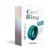 Love To Love Cool Ring Petrol Blue Silicone Cockring for Enhanced Performance and Pleasure