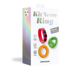 Love To Love Neon Ring Kit - Ultimate Pleasure Cockring Set for Him - Model LTLCRK-001 - Multi-Colored