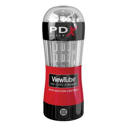 PDX Elite ViewTube Stroker - Transparent Clear - Male Masturbator - Model VTS-001 - Intense Pleasure Experience - Adult Naughty Store