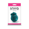 Introducing the INYA Kiss Vibrator Dark Teal - The Ultimate Clitoral Stimulator for Mind-Blowing Pleasure!