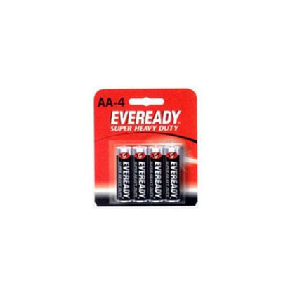Eveready Classic Heavy Duty AA 4-Pack: Reliable Power at a Budget-Friendly Price