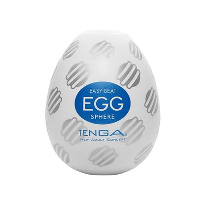 Introducing the Sensual Tenga Egg Sphere Masturbator - Model TES-001: A Versatile Pleasure Delight for Him in a Sleek Black Design