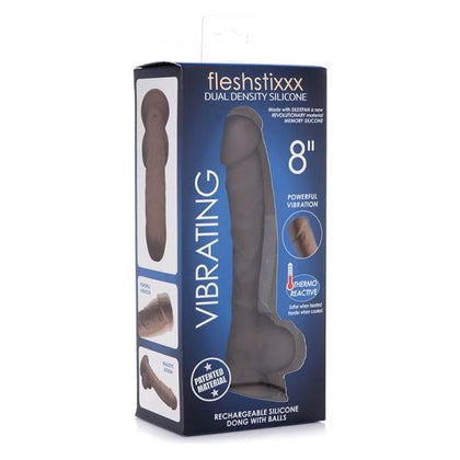 Fleshstixxx Vibrating Rechargeable Dong 8 In. Brown
Introducing the Sensational Fleshstixxx Bendable Silicone Vibrating Rechargeable Dong 8 In. for Unforgettable Pleasure in Brown - Adult Naughty Store