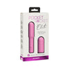 Doc Johnson Pocket Rocket Elite Rechargeable Bullet Vibrator PR-500 for Women - Clitoral Stimulation - Pink - Adult Naughty Store