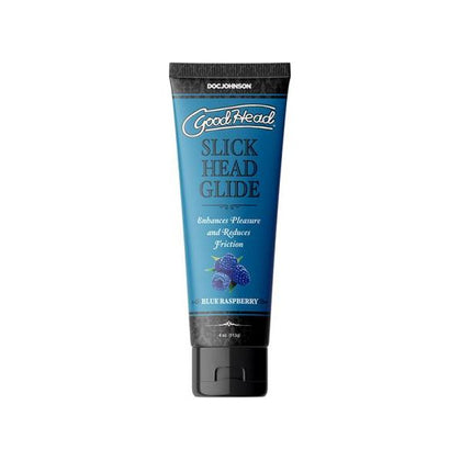 Goodhead Slick Head Glide Blue Raspberry 4 Oz.
Introducing the Sensational Slick Head Glide by Goodhead - Water-Based, Blue Raspberry Flavored Lubricant for Enhanced Pleasure and Friction-Free Intimacy - Perfect for All Genders and Areas of Pleasure