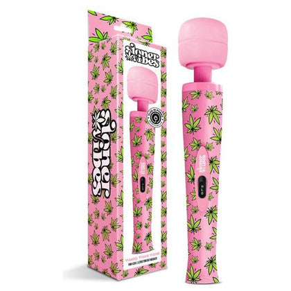 Wacky Weed Pink Kush Wand Massager - The Ultimate Vibrating Pleasure Experience for All Genders