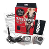 Devious Pleasure Play Kit: Play With Me Fishnet Stockings, Foreplay Cards, Position Cards, Flogger - Unleash Passion and Connection - Adult Naughty Store