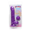 Introducing the SensaToys™ Lollicock Silicone Dildo With Balls 7 In. - A Grape-Colored Pleasure Powerhouse for All Genders and Unparalleled Sensations - Adult Naughty Store