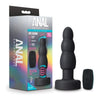 Anal Adventures Platinum - Propel Plug - Model AP-01 - Unisex Anal Pleasure - Black - Adult Naughty Store