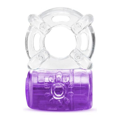 Pleaser Rechargeable Vibrating C-Ring PRVC-001 for Enhanced Pleasure and Extended Playtime - Purple