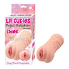 Chloe Light Lil' Cuties Perfect Masturbator - Realistic Textured Suction Tunnel - Waterproof - Phthalate-Free - TPR - Pink