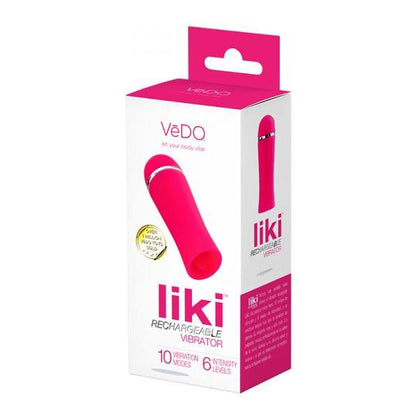 LIKI Rechargeable Flicker Foxy Pink - Powerful Clitoral Stimulator with Fluttering Silicone Tongue