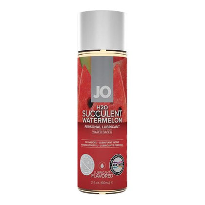 JO H2O Flavored Watermelon Lubricant 2 oz. - The Perfect Pleasure Enhancer for Intimate Moments