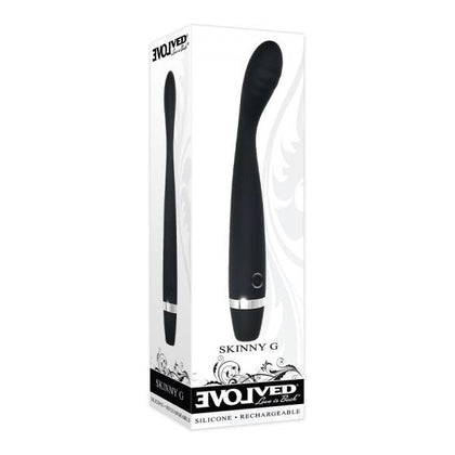 Evolved Skinny G Slim G-spot Vibrator Black - Adult Naughty Store