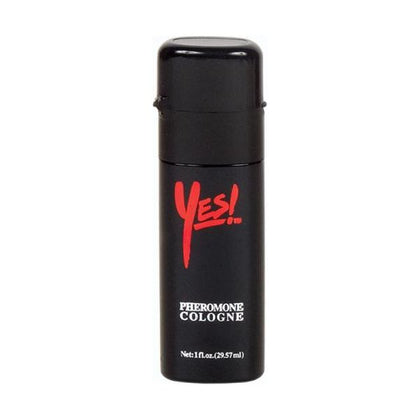Yes! Pheromone Cologne for Men - Seductive Scent to Attract and Captivate - Model 1oz - Enhance Your Night Out with Irresistible Allure - Phthalates Free - Intensify Pleasure - Bold Black
