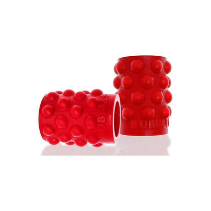 Oxballs Bubbles Nipsuckers Silicone Red - Powerful Nipple Enlargement and Stimulation Device for All Genders and Sensual Pleasure Areas
