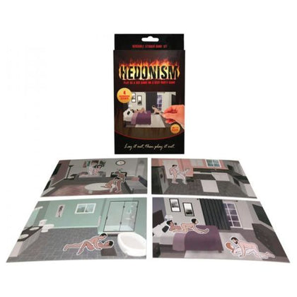 Introducing the SensuaPlay Hedonism Game Set: The Ultimate Reusable Sticker Game for Couples and Groups - Model HGS-2021 - Adult Naughty Store