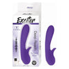 Exciter Deep Reach G-spot Vibe Purple - Powerful Rechargeable Silicone G-spot Stimulator for Women - Adult Naughty Store