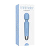 Introducing the Sensa Pleasure Mini Halo 20x Silicone Wireless Wand - The Ultimate Powerhouse for Intense Pleasure in Powder Blue - Adult Naughty Store