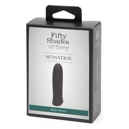 Introducing the SensaSilk™ Fifty Shades Pleasure Bullet Vibrator - Model 20X for Women - Clitoral Stimulation - Midnight Black