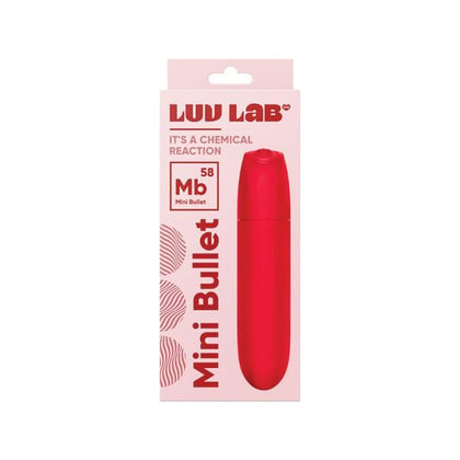 Love Lab MB58 Mini Bullet Silicone Red - Powerful 4