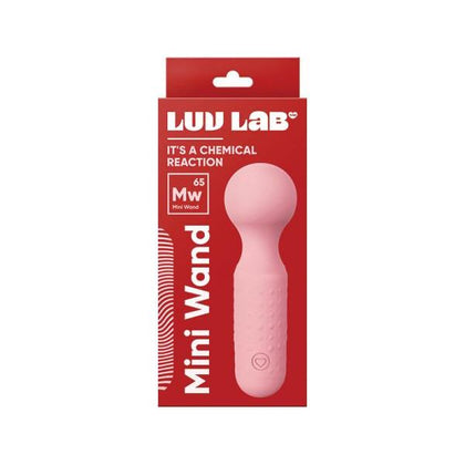 Luv Lab MW65 Mini Wand Silicone Light Pink - Powerful Mini Wand Vibrator for Intimate Pleasure
