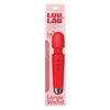 Luv Lab LW96 Large Wand Silicone Red - Powerful Vibrating Wand for Infinite Pleasure