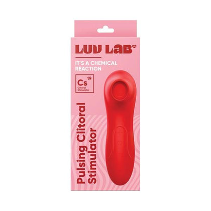 Luv Lab CS19 Pulsing Clit Stimulator - The Ultimate Pleasure Enhancer for Women - Red