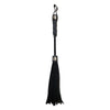 Leather Pleasure Co. Rouge Mini Flogger 10 In. Black - Exquisite BDSM Sensation for All Genders