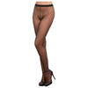 Dreamgirl Sheer Crotchless Pantyhose Black OS - Seductive Intimacy for Alluring Nights - Style 2022 - Women's - Enhances Leg Appeal - Size 2-14 - Adult Naughty Store